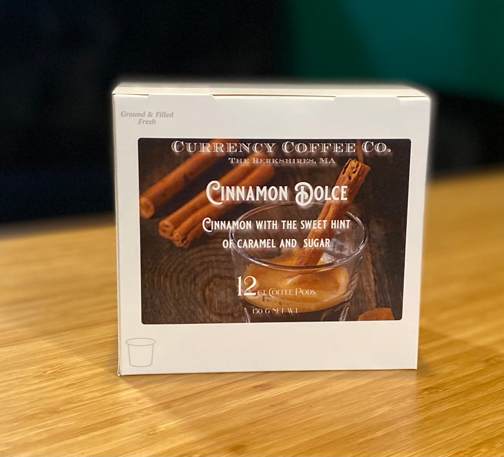 Currency® Coffee Cinnamon Dolce Pods - Currency Coffee Co