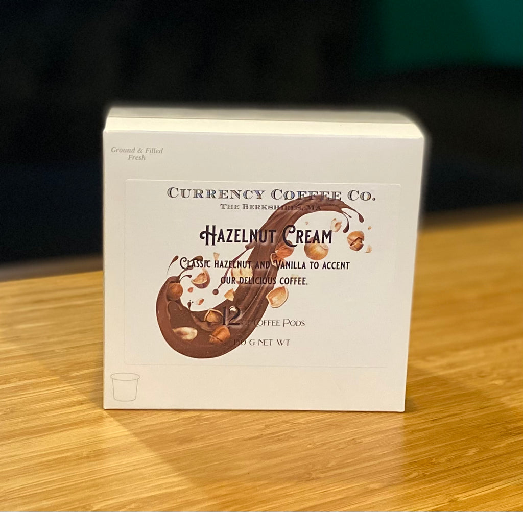 Currency® Coffee Hazelnut Cream Pods - Currency Coffee Co