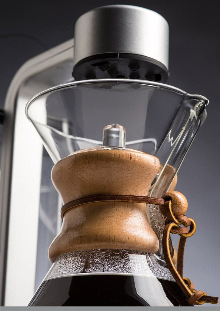 We made an automatic Chemex pour over machine. Let us know what