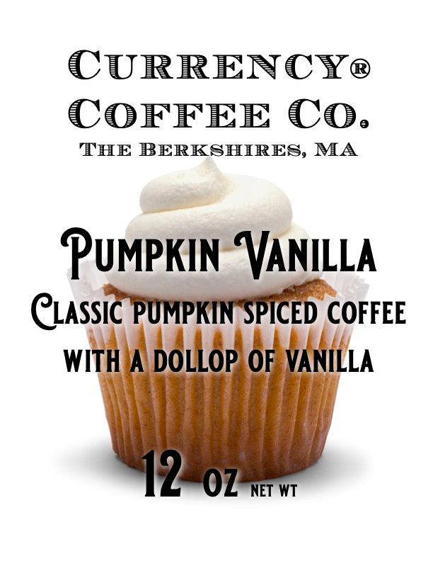 Pumpkin-Vanilla Coffee - Currency Coffee Co