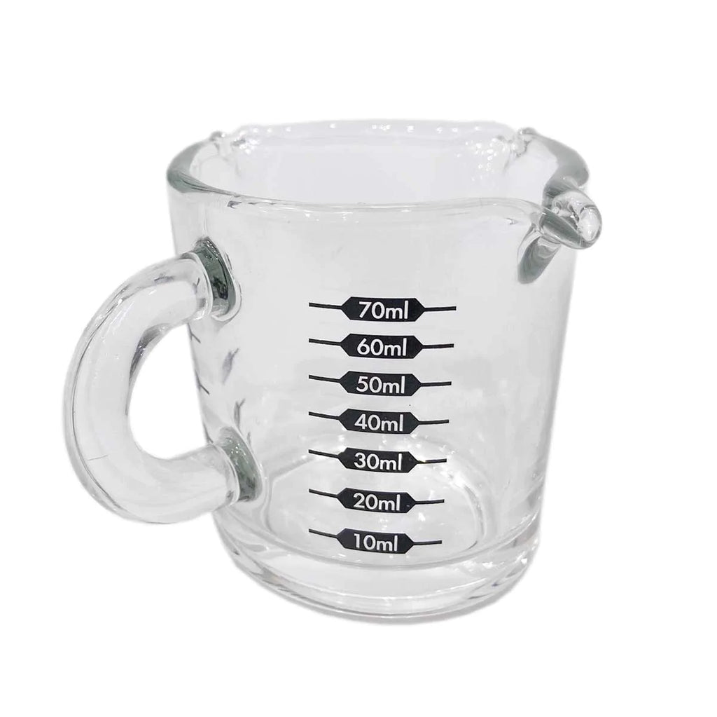 3oz Triple-Spouted Shot Glass with Handle - Currency Coffee Co