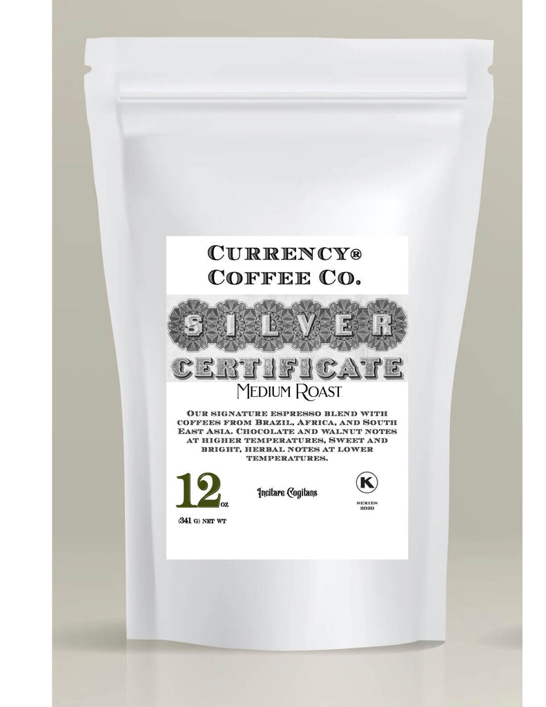 Currency® Coffee Silver Certificate Blend - Currency Coffee Co