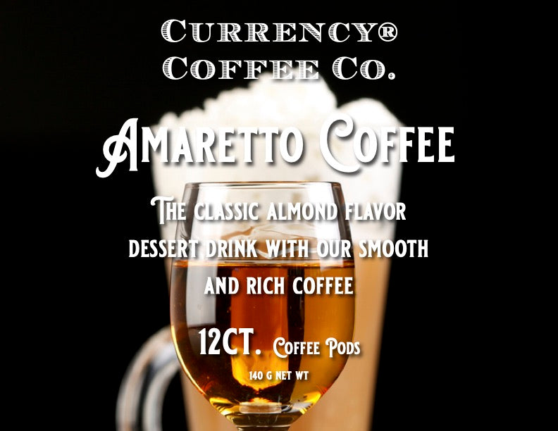 Currency® Coffee Amaretto Pods - Currency Coffee Co