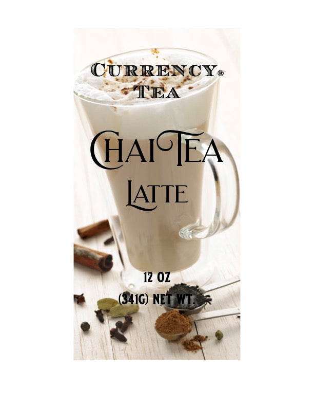 Chai Tea Latte 12oz - Currency Coffee Co