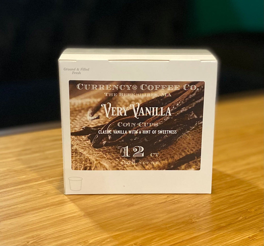 Currency® Coffee Very Vanilla Pods - Currency Coffee Co