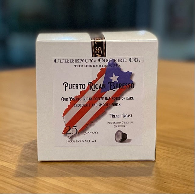 Puerto Rican-Style Coffee Espresso Pods - Currency Coffee Co