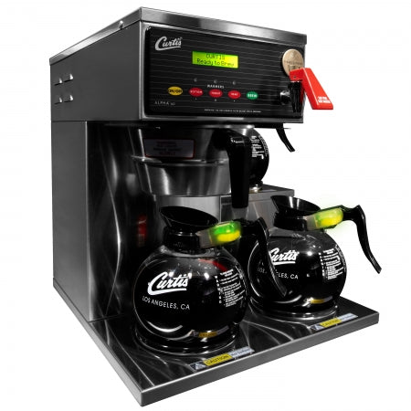 Curtis G3 Alpha Decanter 64oz Coffee Brewer 3-station (3 lower right warmers) - Currency Coffee Co