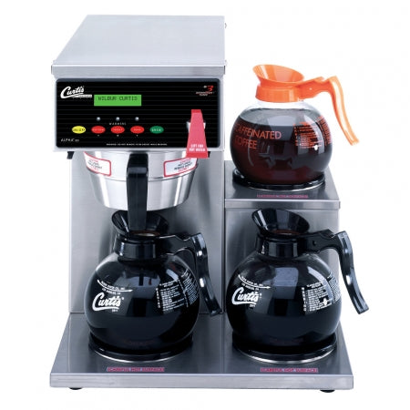 Curtis G3 Alpha Decanter 64oz Coffee Brewer 3-station (3 lower right warmers) - Currency Coffee Co