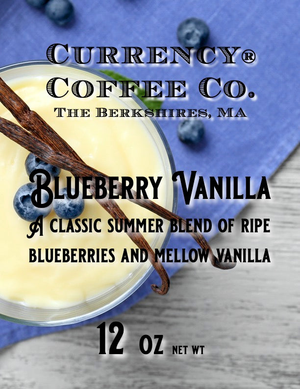 Blueberry-Vanilla Coffee - Currency Coffee Co