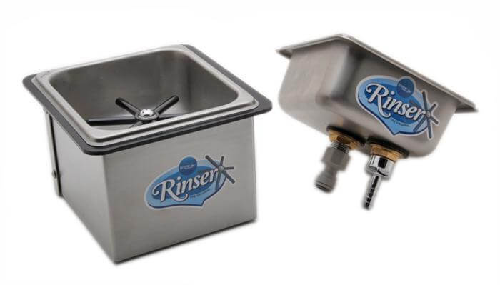 Flush Mount Pitcher Rinser | Currency Coffee Co