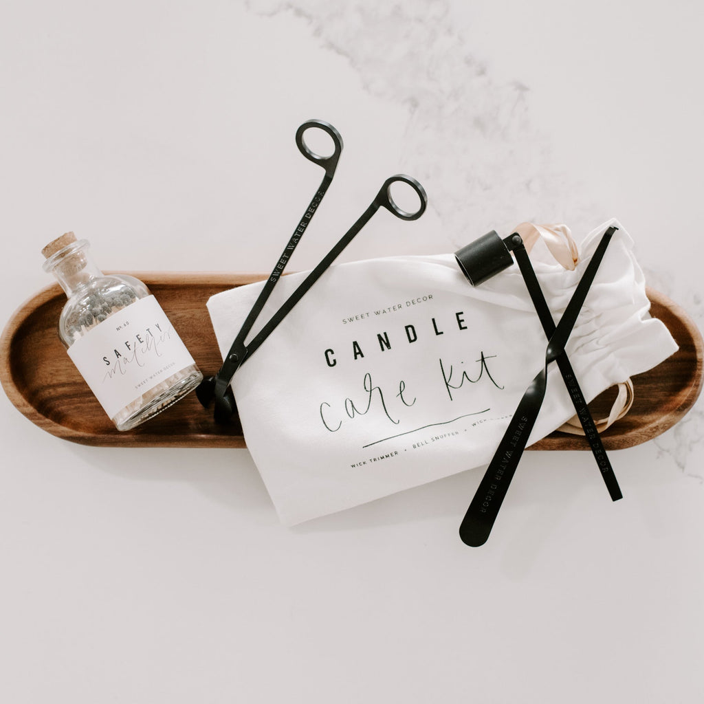 Black Candle Care Kit - Currency Coffee Co