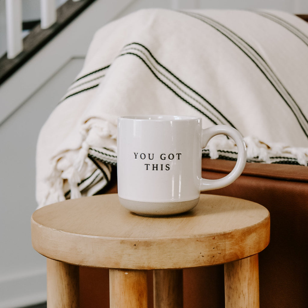 You Got This Stoneware Coffee Mug - Currency Coffee Co