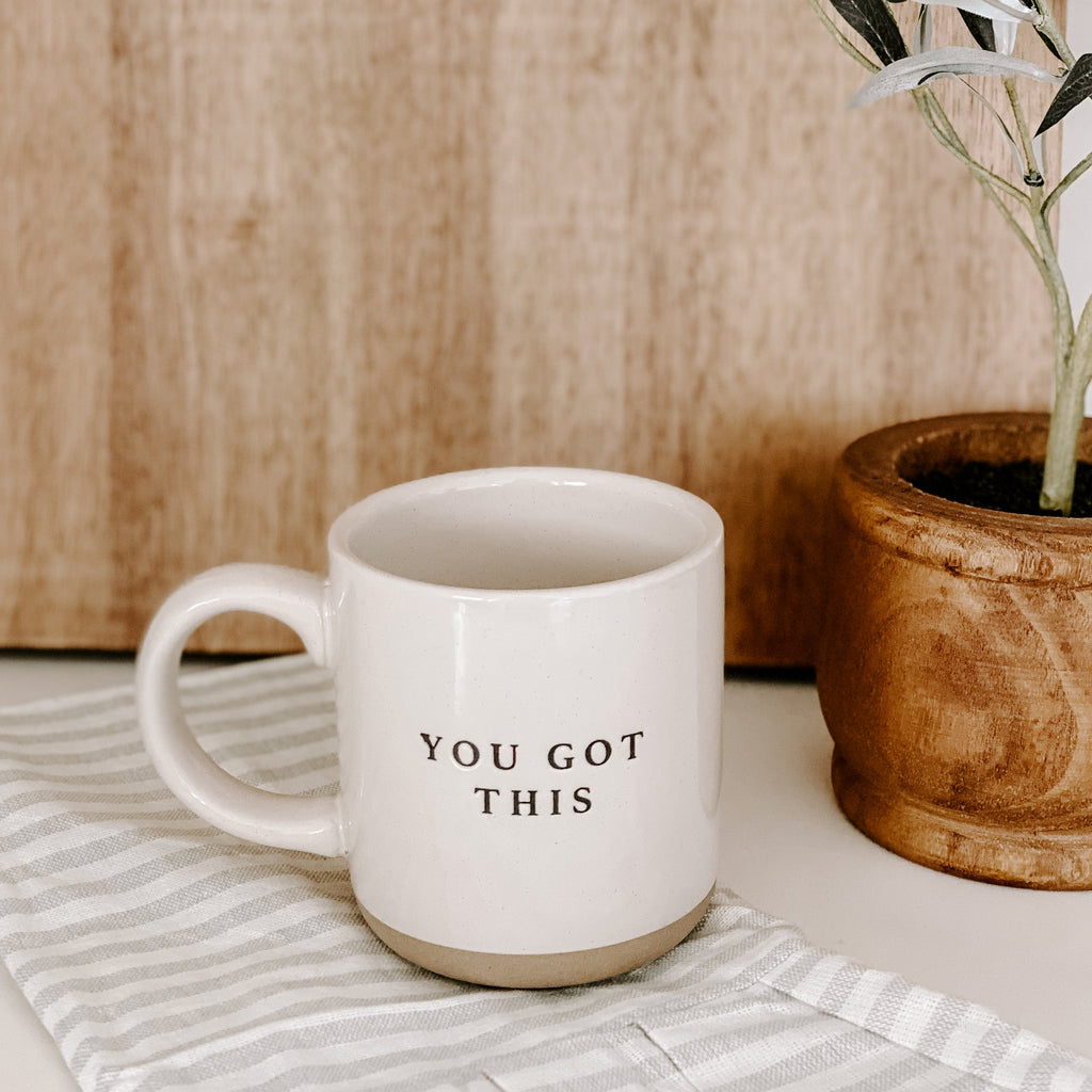 You Got This Stoneware Coffee Mug - Currency Coffee Co