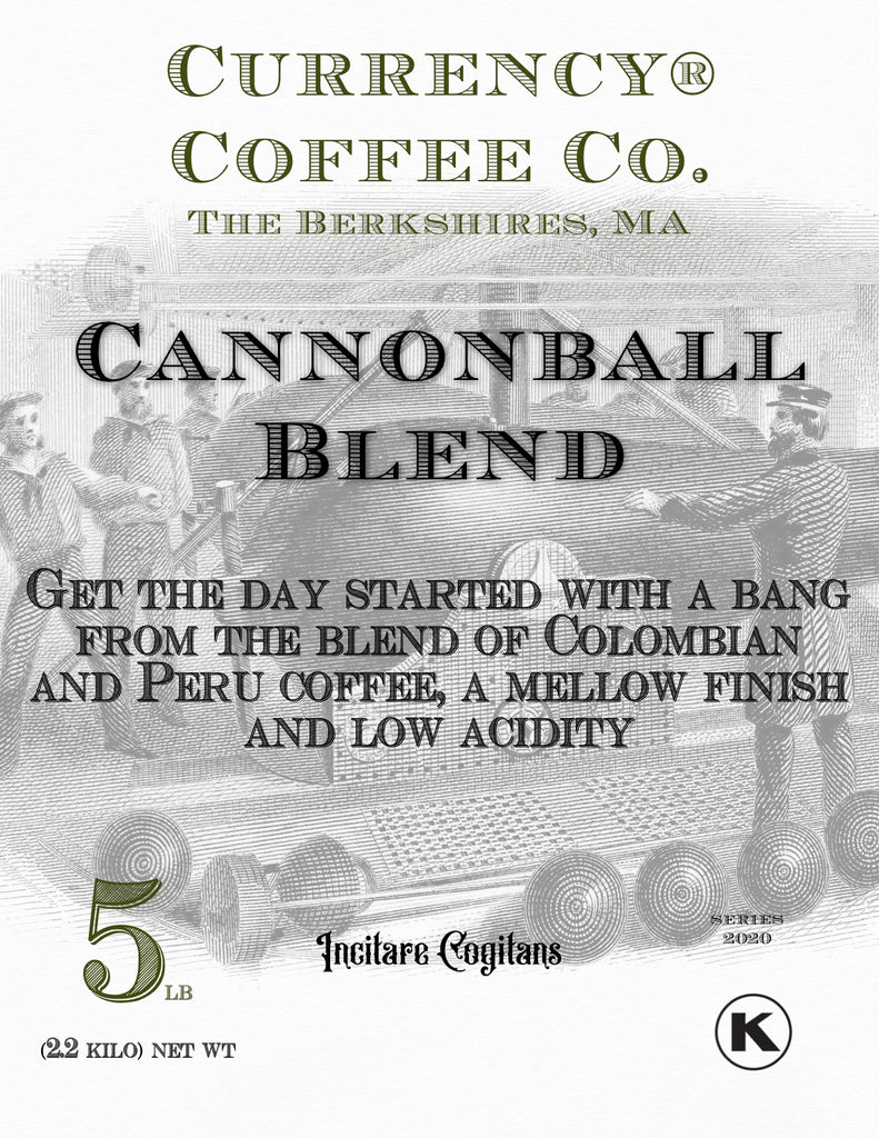 Currency® Coffee Cannonball Blend - Currency Coffee Co