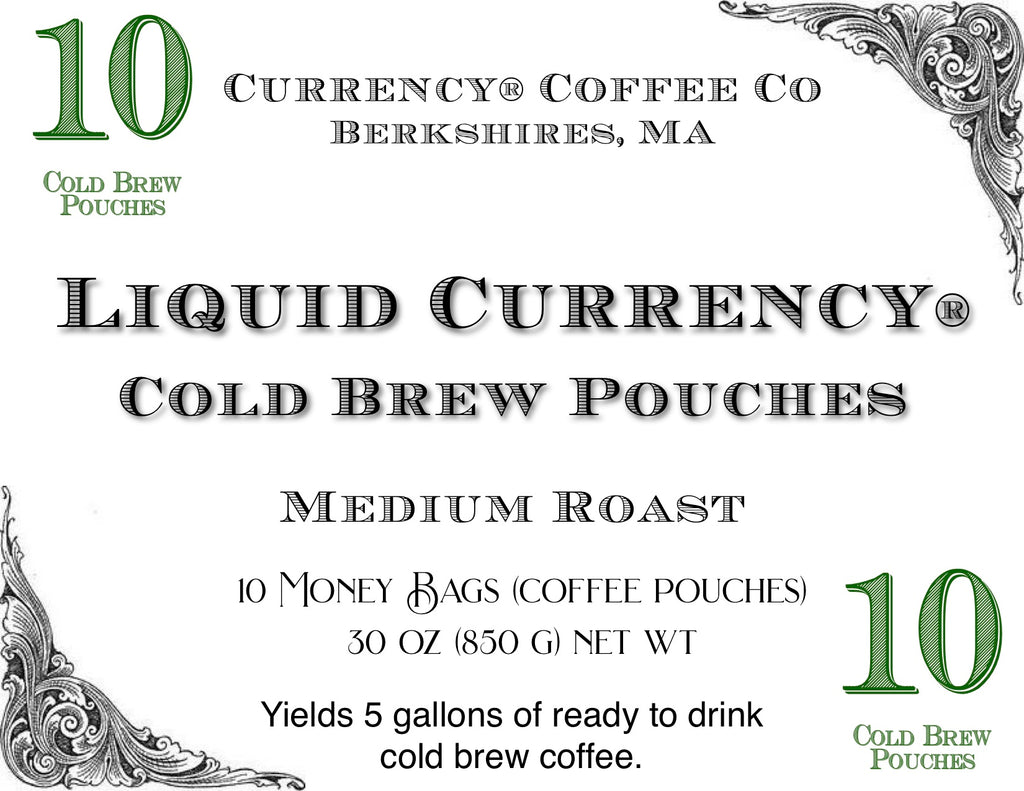 Currency® Coffee Cold Brew Coffee Pouches - Currency Coffee Co
