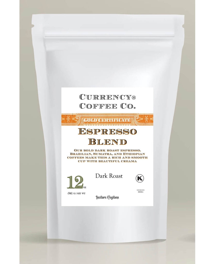 Currency® Coffee Gold Certificate Espresso - Currency Coffee Co