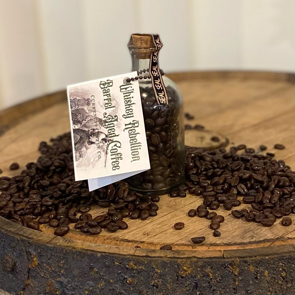 PREORDER: Whiskey Rebellion Barrel-Aged Coffee - Currency Coffee Co