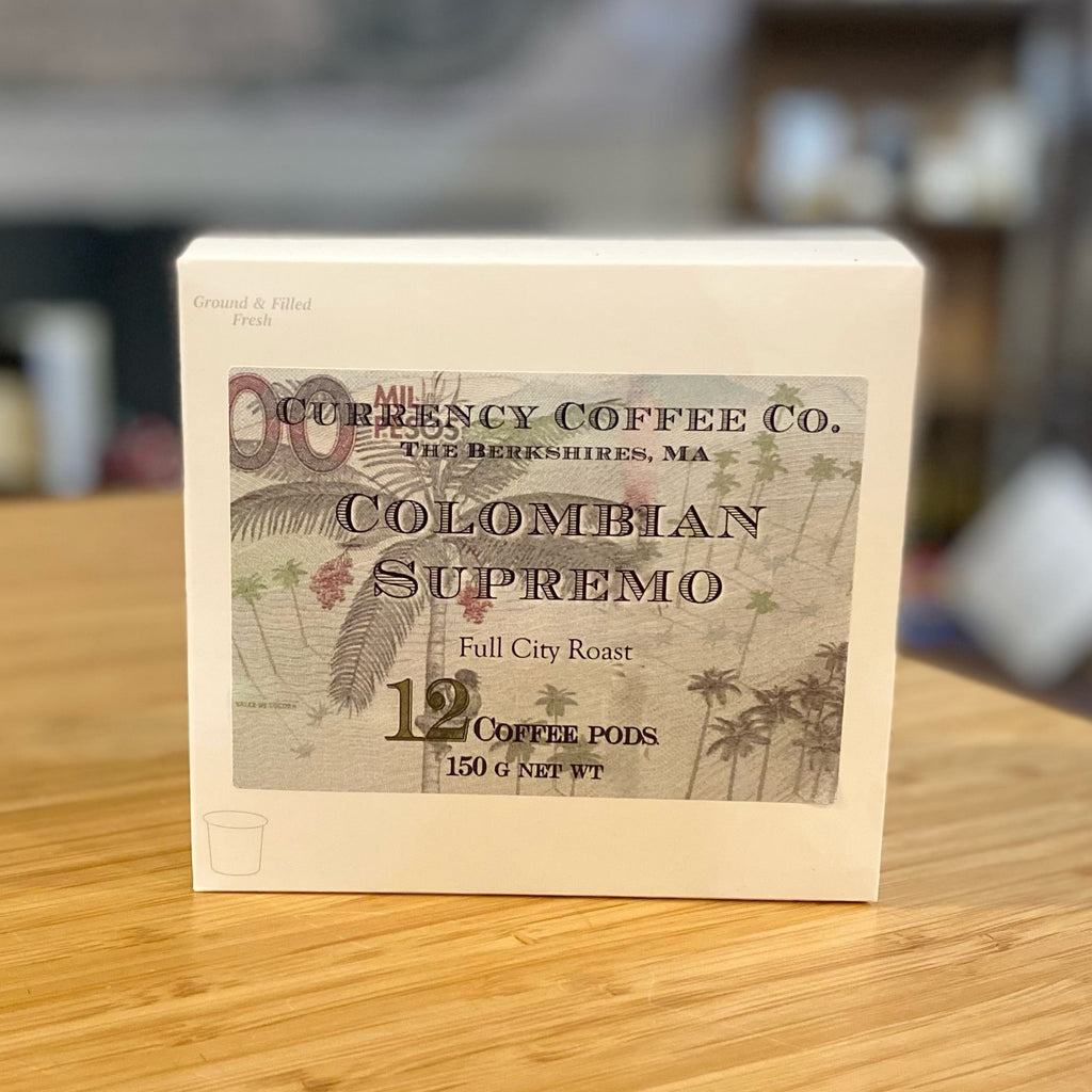 Currency® Coffee Colombian Supremo Pods - Currency Coffee Co