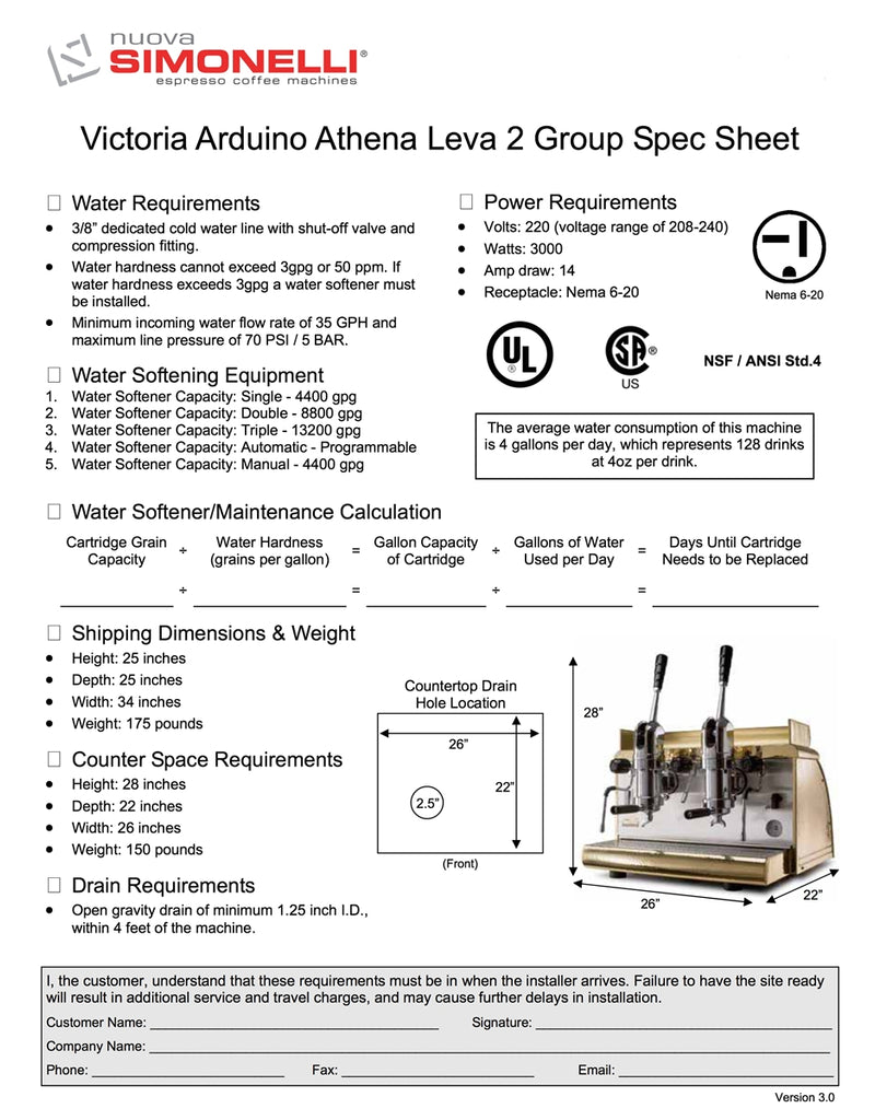Victoria Arduino Athena Leva 2group